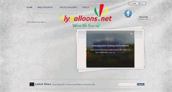 Desktop Screenshot of flyballoons.net