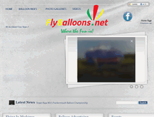 Tablet Screenshot of flyballoons.net